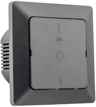 MILOS WiFi Rolladensteuerung, Anthrazit, Android + iOS- App,Alexa/Google tauglich