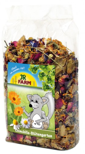 JR Farm Chinchilla-Blütengarten 50g JR Farm Chinchilla-Blütengarten 50g