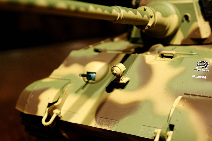 RC Panzer "Königstiger - Henschelturm"  - Metallgetriebe