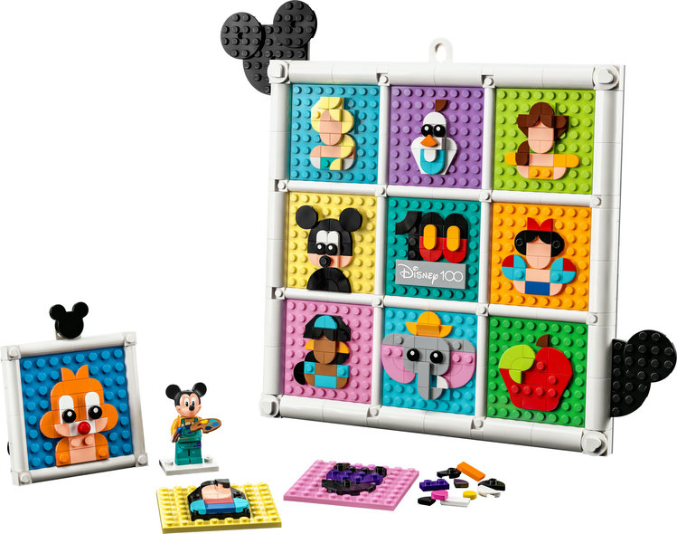LEGO® 43221 - Disney 100 Jahre Zeichentrickikonen (1022 Teile)
