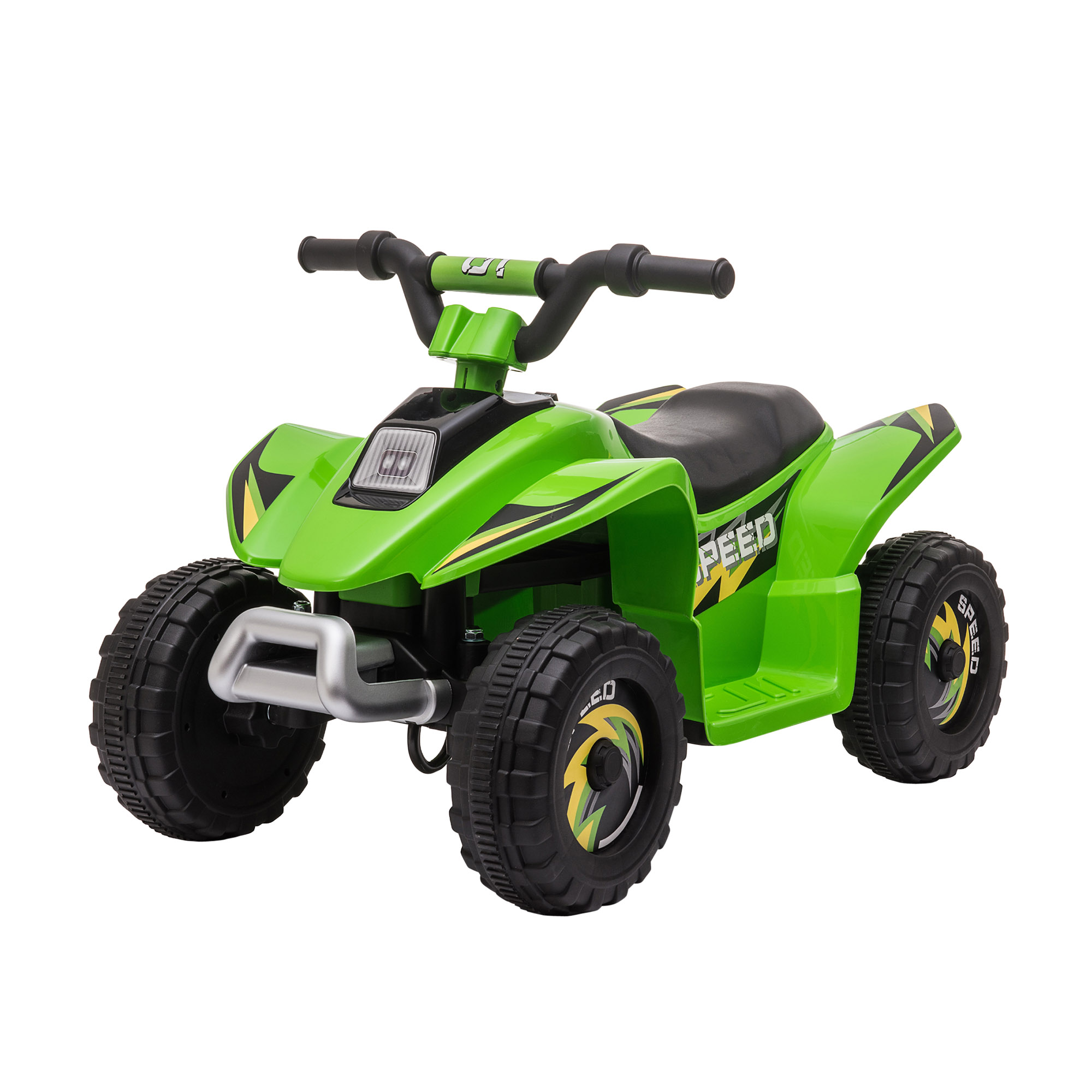 Kinder Quad Elektro 6V Kinderquad mit Vorwärts-, Rückwärtsfunktion für Kinder 1,5-3 Jahre bis 20 kg Grün