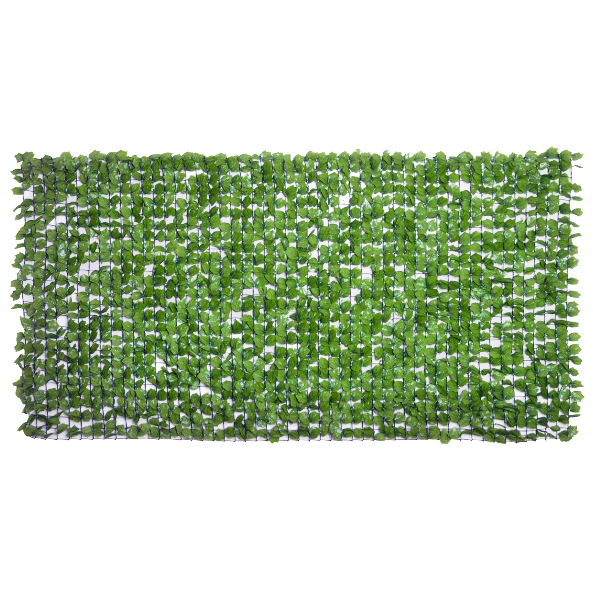 künstlicher Hecken-Sichtschutz, UV-geschützt, Sichtschutzgitter mit Blättern, Hecken-Zaun, 300 x 150 cm, Grün künstlicher Hecken-Sichtschutz, UV-geschützt, Sichtschutzgitter mit Blättern, Hecken-Zaun, 300 x 150 cm, Grün