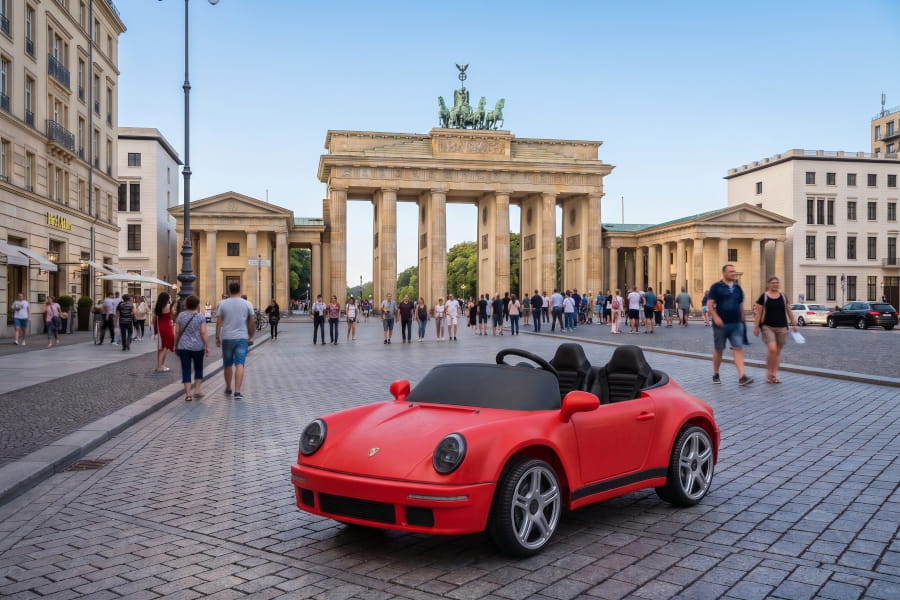 Kinderfahrzeug Porsche 911 Ruf - rot