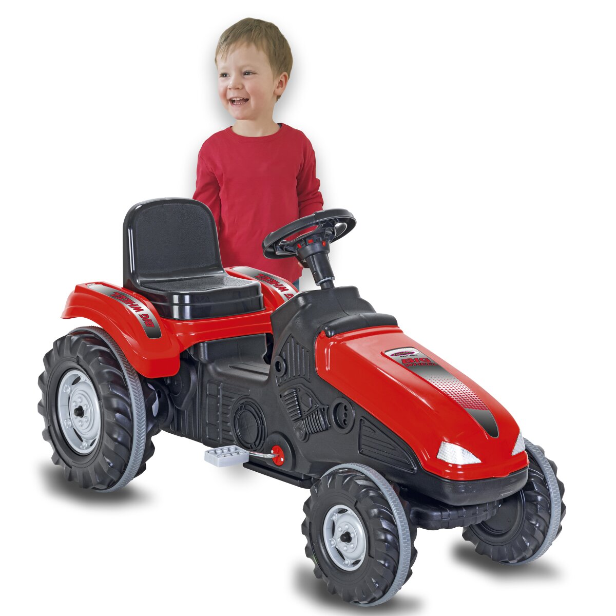 Trettraktor Big Wheel rot Trettraktor Big Wheel rot