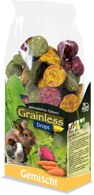 JR Farm Grainless Drops 140g - gemischt JR Farm Grainless Drops 140g - Rote Beete