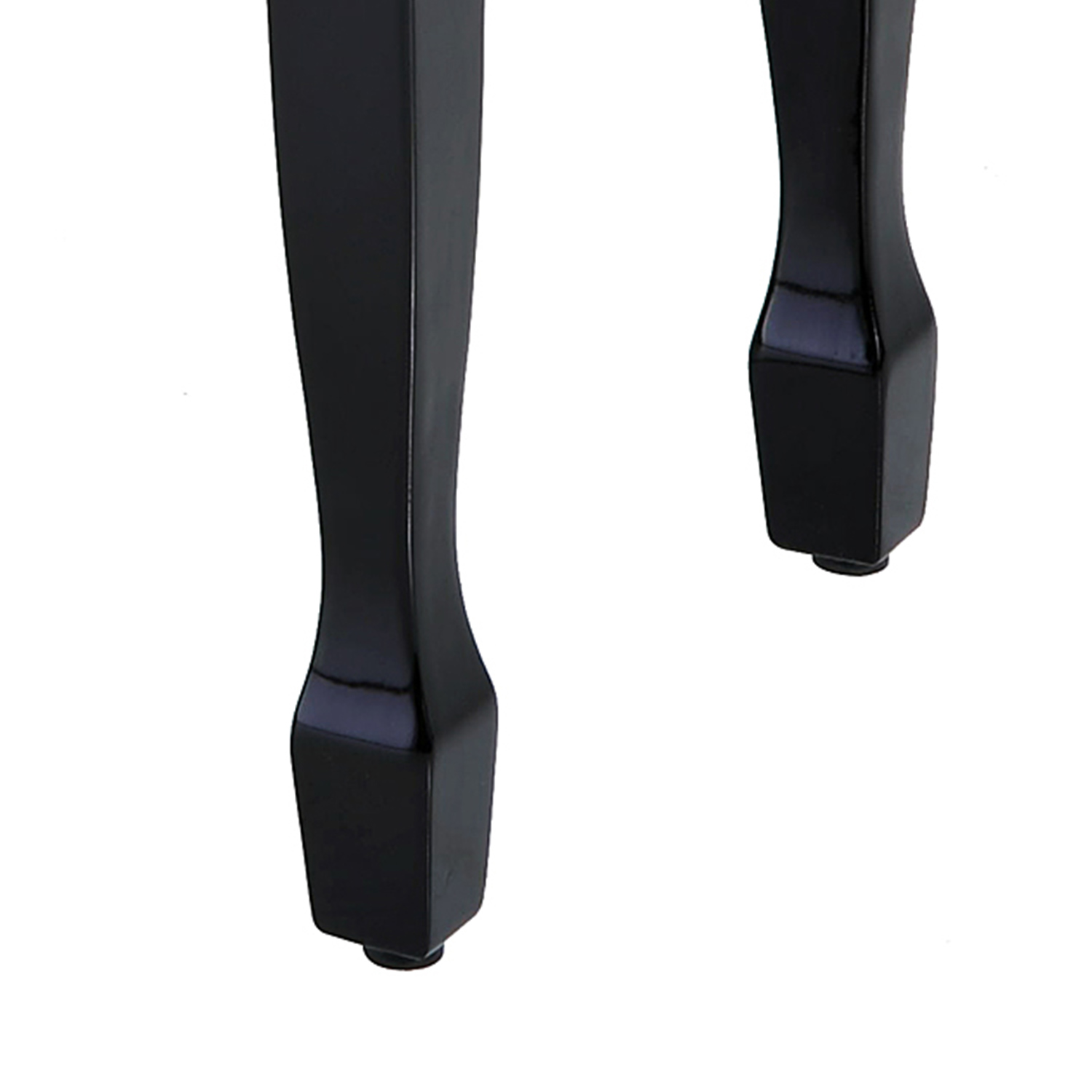 Klavierhocker Höhenverstellbar Klavierbank, Pianobank mit Kunstleder Kissen Keyboardhocker für Piano Keyboard 64 x 35 x 45-55 cm Schwarz