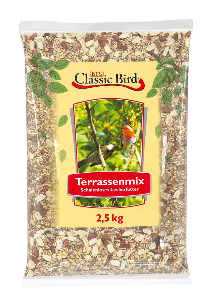 Classic Bird Terassenmix - 2,5 Kg Classic Bird Terassenmix - 2,5 Kg