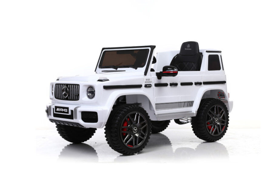 Kinderfahrzeug Mercedes G63 AMG - weiß