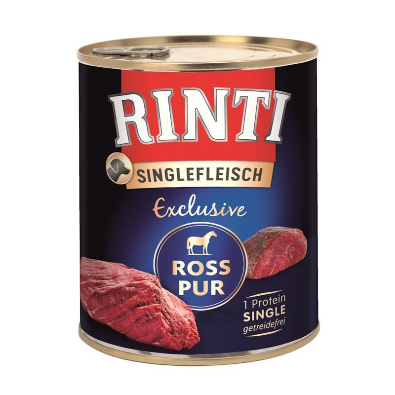 Rinti Singlefleisch Exclusive Ross Pur 800g