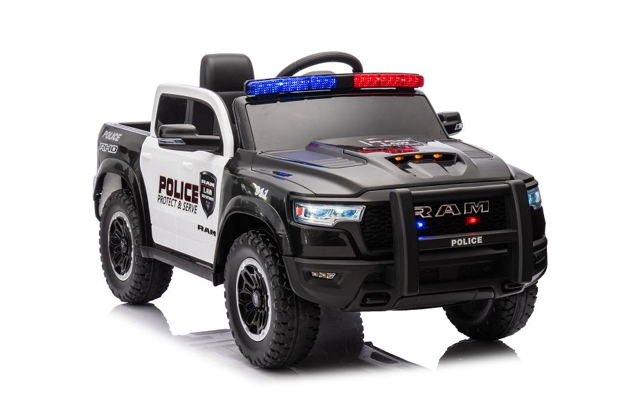Kinderfahrzeug Polizei Dodge RAM 1500 RHO