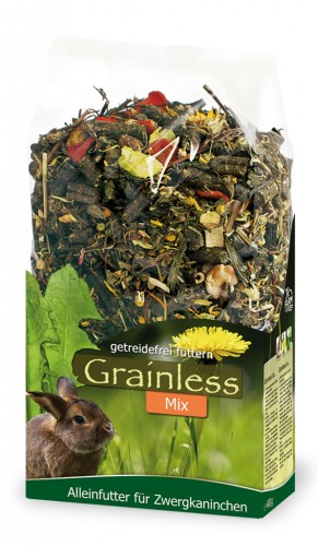 JR Grainless Mix Zwergkaninchen 650g JR Grainless Mix Zwergkaninchen 650g