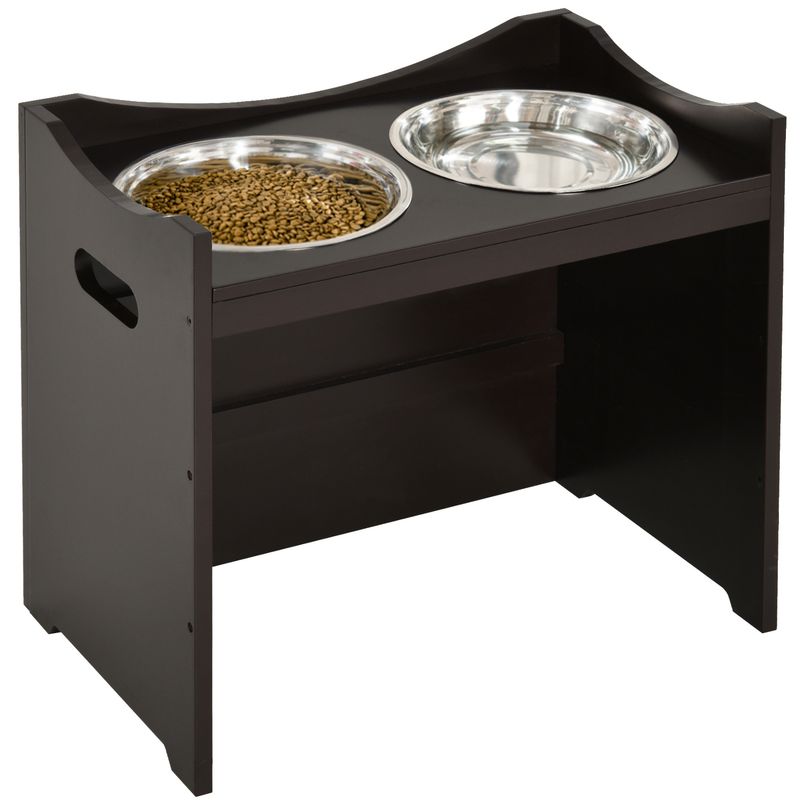 erhöhter Hundenapf Höhenverstellbar Futternapf mit Ständer Wassernapf 2 x 2L Edelstahlnäpfen Langsamfutternapf verstellbar Fressnapf Futterstation Hundenäpfe für alle Hundegrößen, Kaffee erhöhter Hundenapf Höhenverstellbar Futternapf mit Ständer Wassernapf 2 x 2L Edelstahlnäpfen Langsamfutternapf verstellbar Fressnapf Futterstation Hundenäpfe für alle Hundegrößen, Kaffee