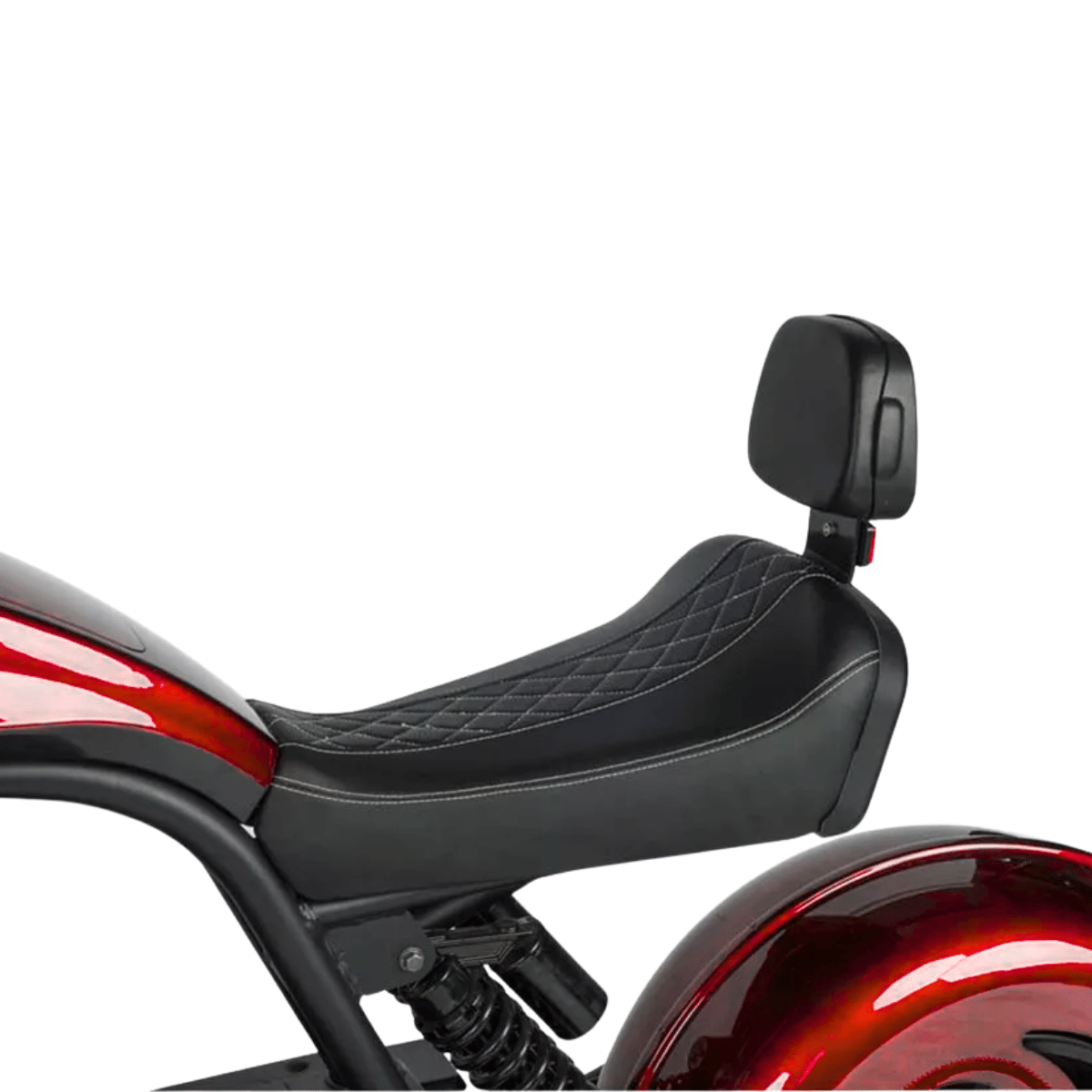 LUQI LH-9 ELEKTRO-CHOPPER 45 KM/H rot