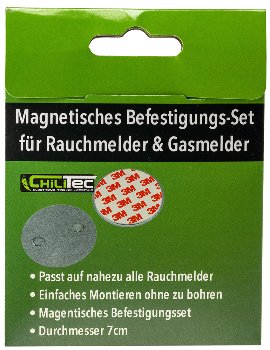 Magnetisches Befestigungs-Set / für Rauchmelder & Gasmelder