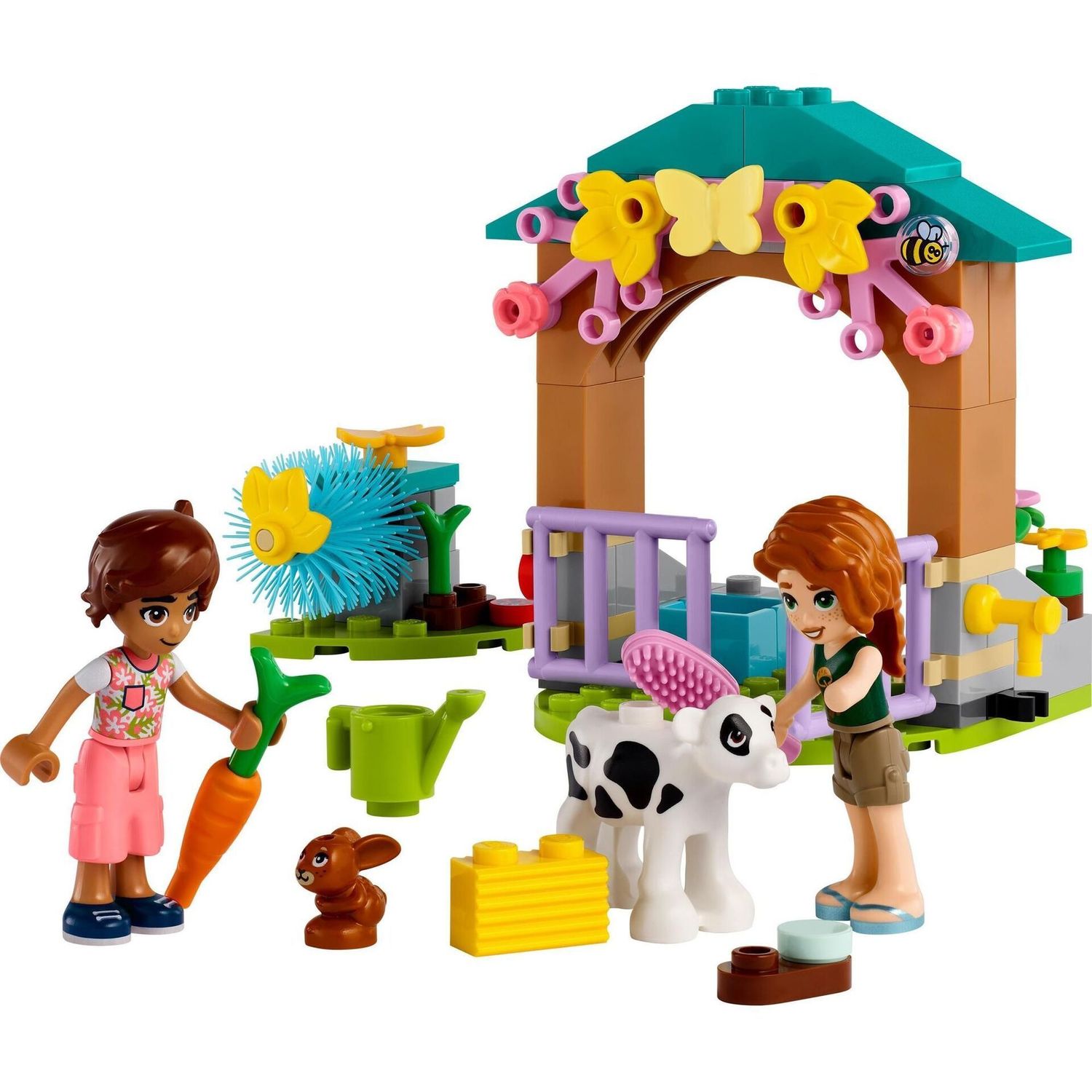 LEGO® 42607 - Friends Autums Kälbchenstall (79 Teile)