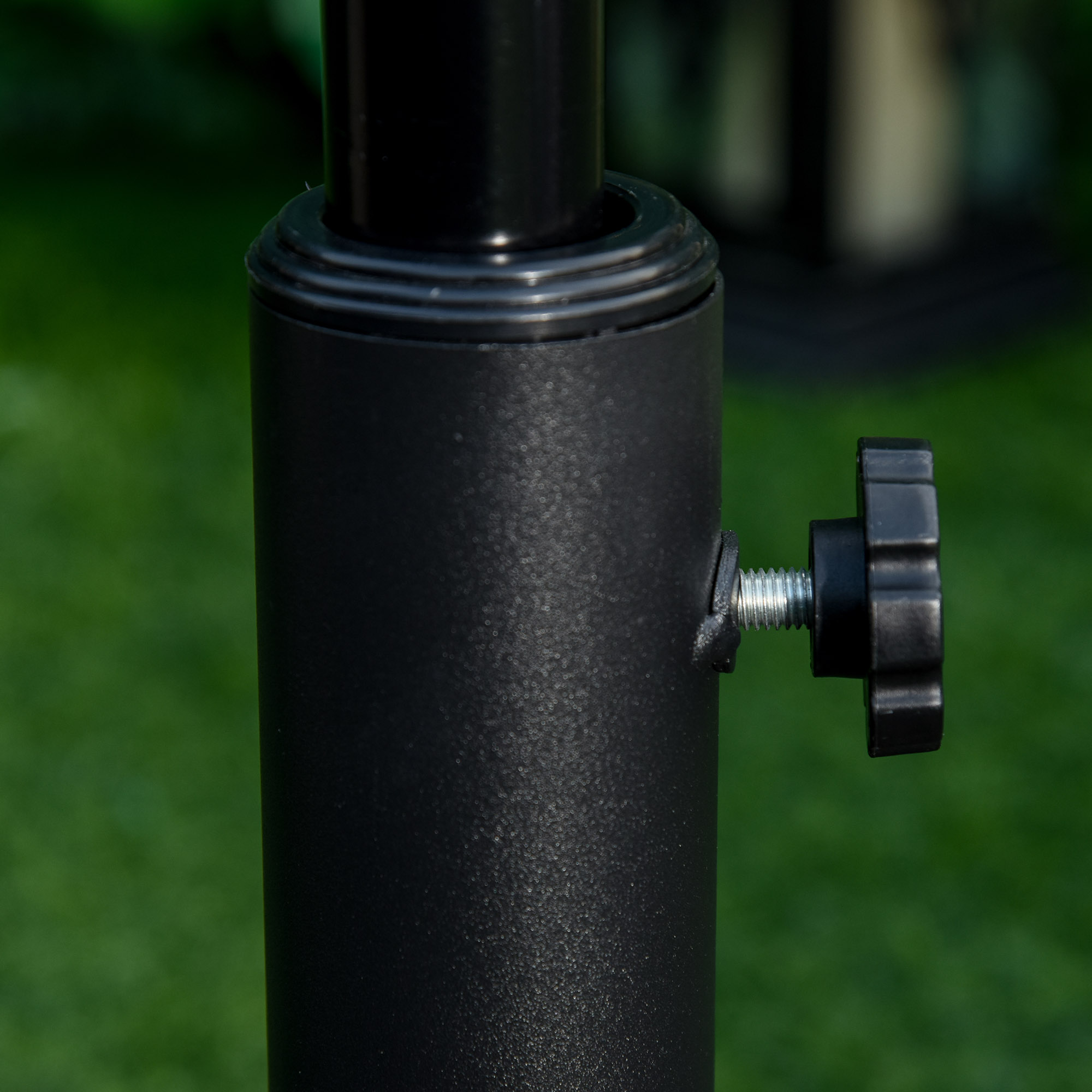 Sonnenschirmständer 13 kg Schirmständer Schirmstangen mit 35 mm/38 mm/48 mm Durchmesser Schirmhalter für Garten, Balkon, Antik Bronze