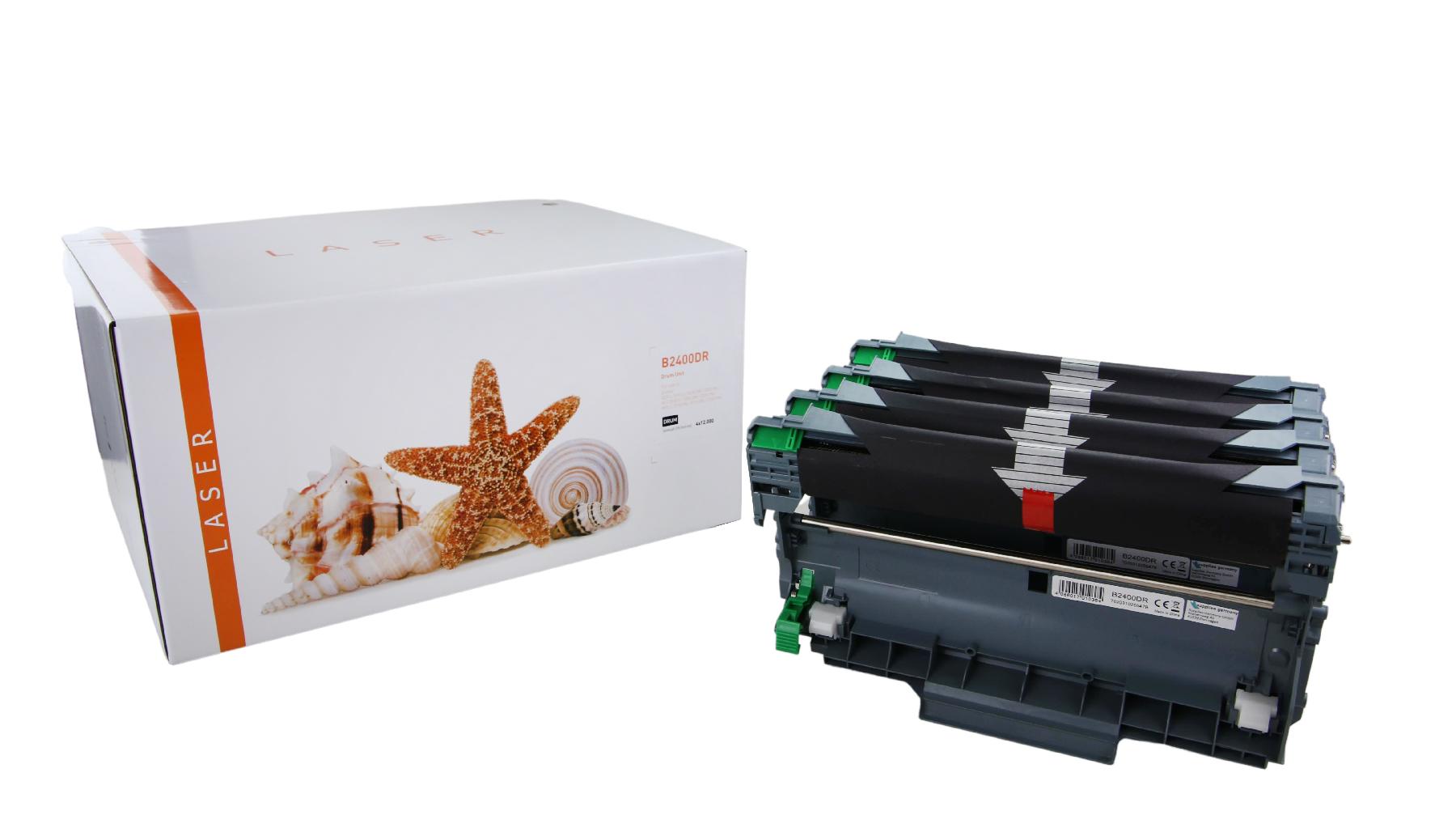 4er Set DR2400 alternativ Trommel black für Brother / DR2400 / 4x12.000 Seiten