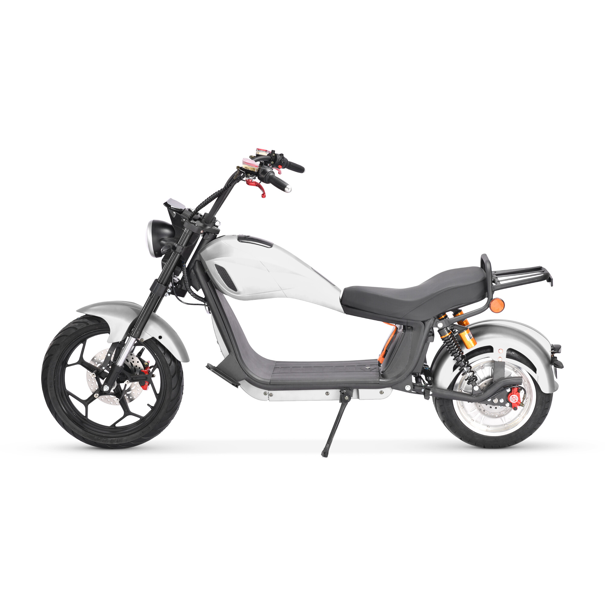 COCO BIKE CP-6 ELEKTRO-CHOPPER 45 KM/H 20Ah dunkelrot