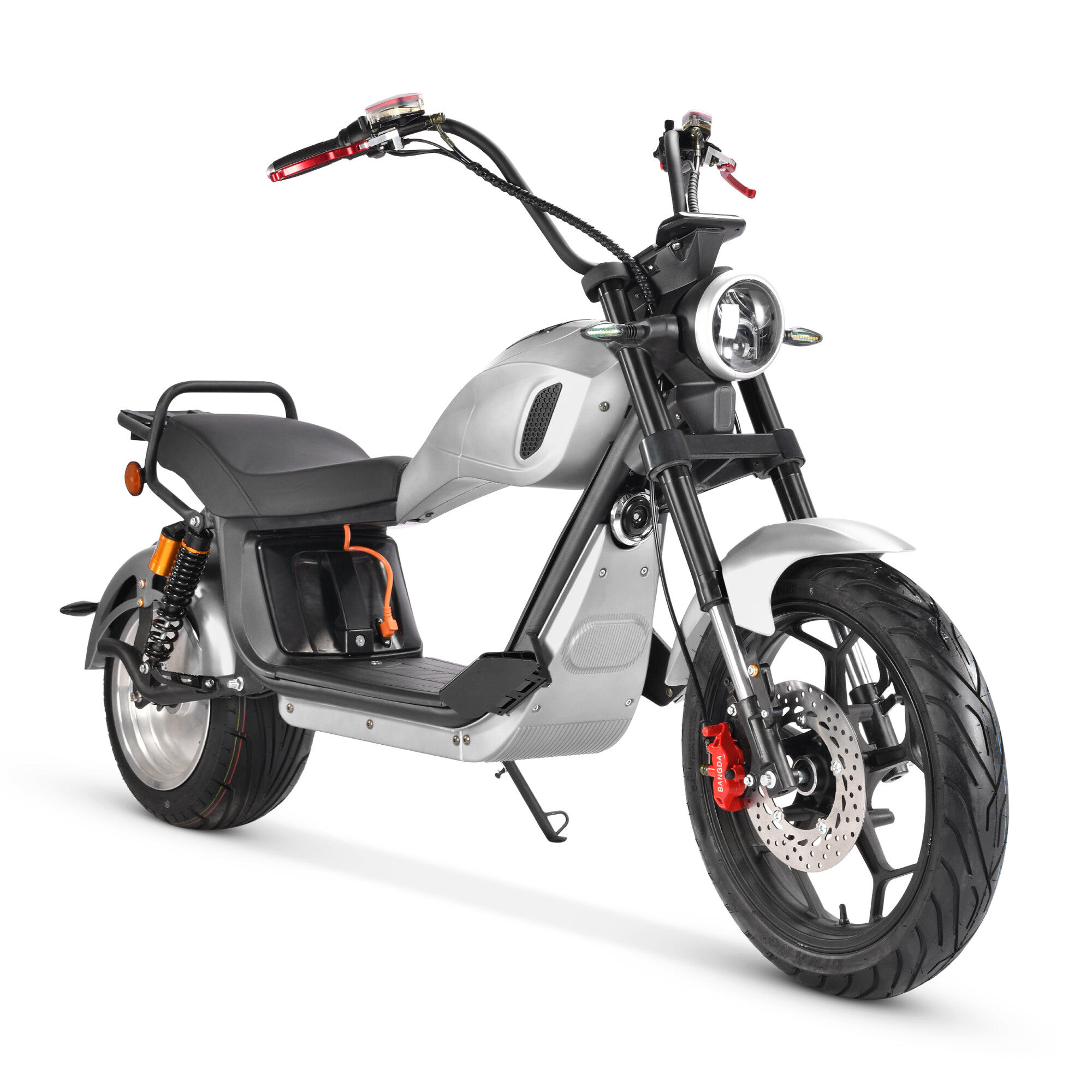 COCO BIKE CP-6 ELEKTRO-CHOPPER 45 KM/H 20Ah nardograu