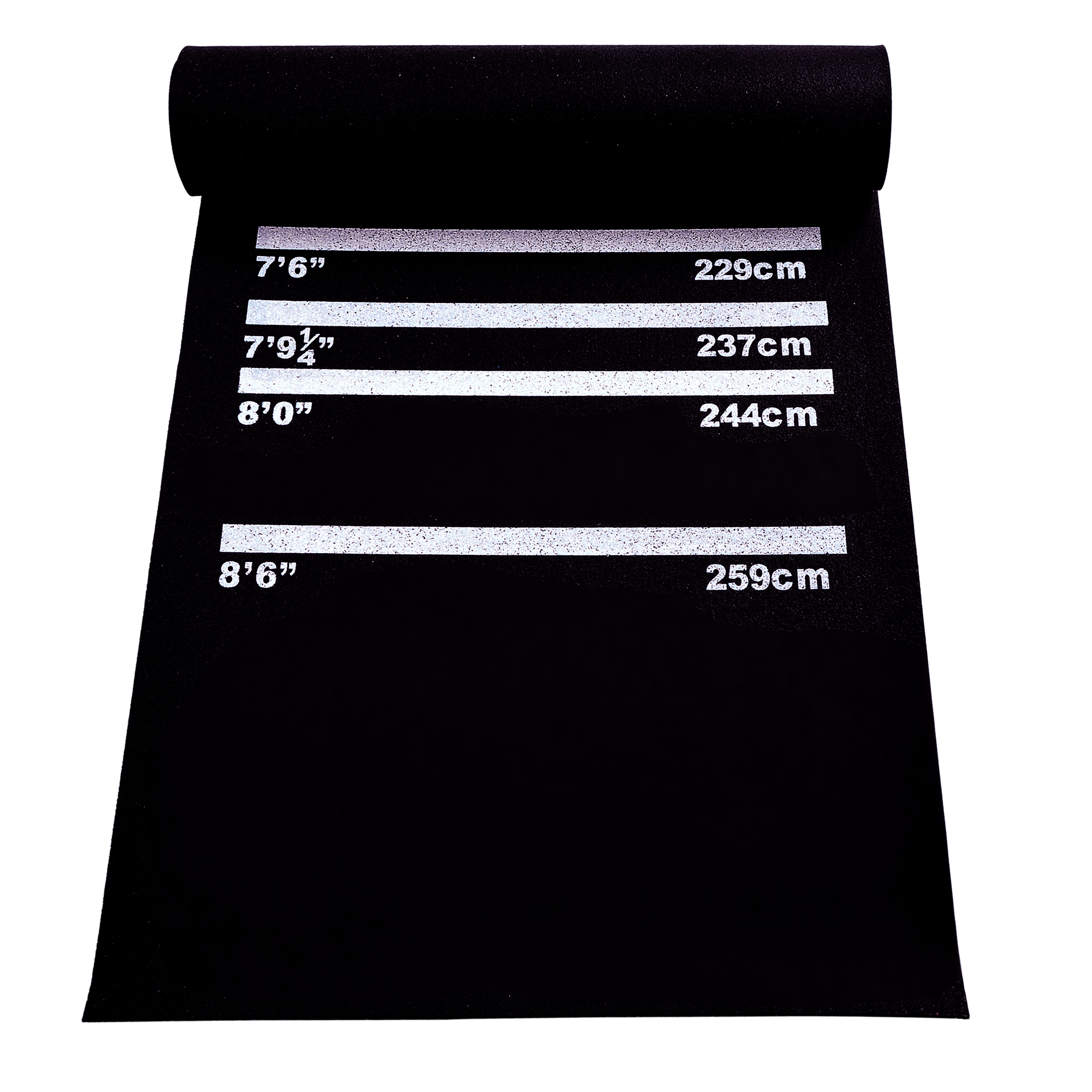 Dartmatte 300 x 61 cm Oche Carpet Mat mit Softdart Steeldart rutschfest Dartteppich Teppich-Dartmatte Dart Zubehör für Boden Schutz