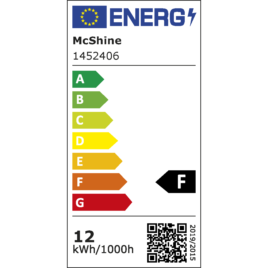 LED-Glühlampe McShine ''Brill95'' E27, 12W, 1.000lm, warmweiß, Ra >95, 10er-Pack