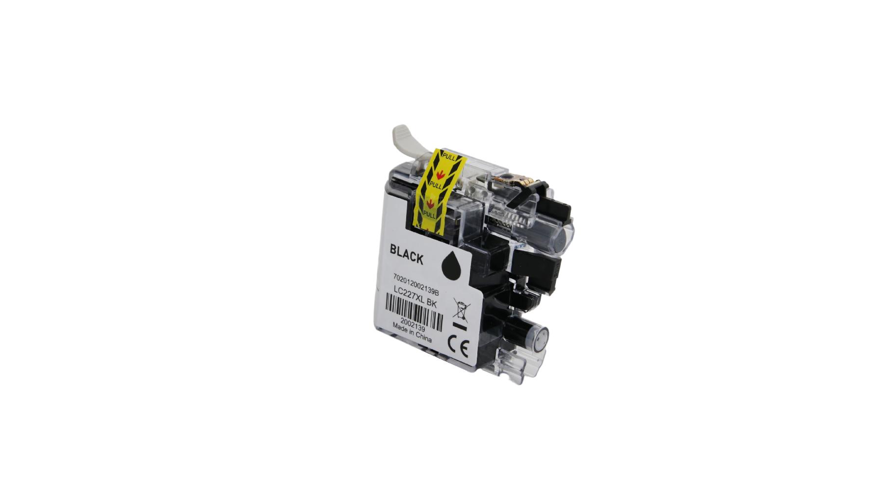 LC227XLBK alternativ Tinte black für Brother / LC227XLBK / 25ml