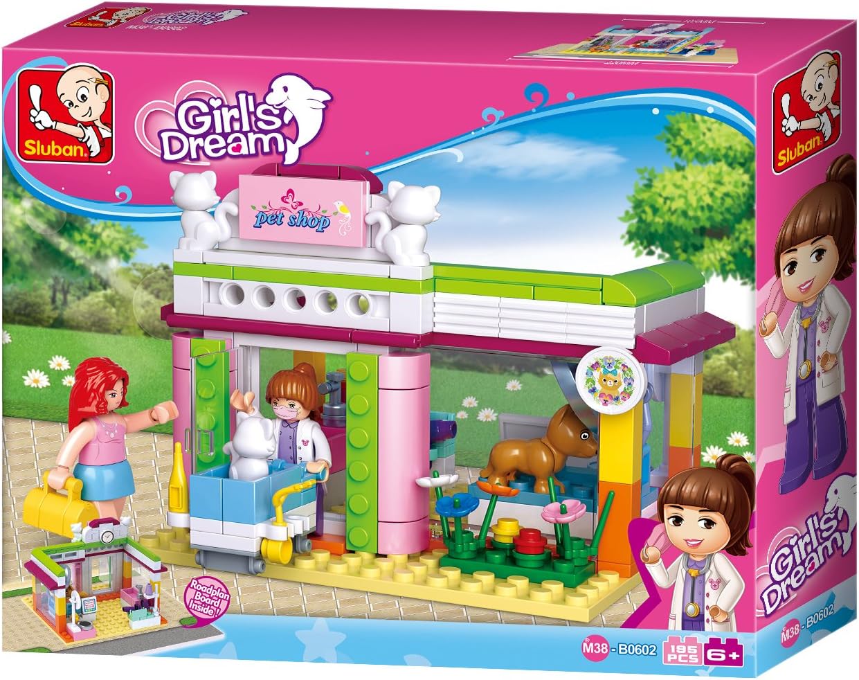 Sluban M38-B0602 - Girl's Dream - Tierhandlung
