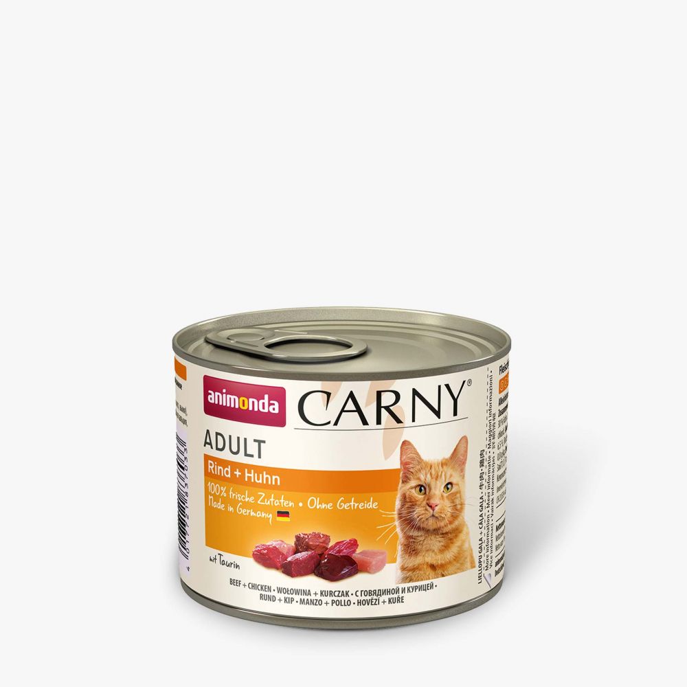 Animonda Cat Dose Carny Adult Rind & Huhn - 200 g Animonda Cat Dose Carny Adult Rind & Huhn - 200 g