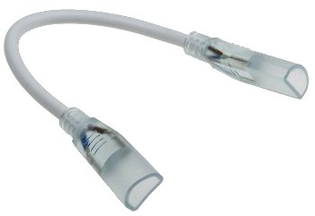 Verbinder für 230V LED Stripes, IP44, auch für 90° Montage geeignet