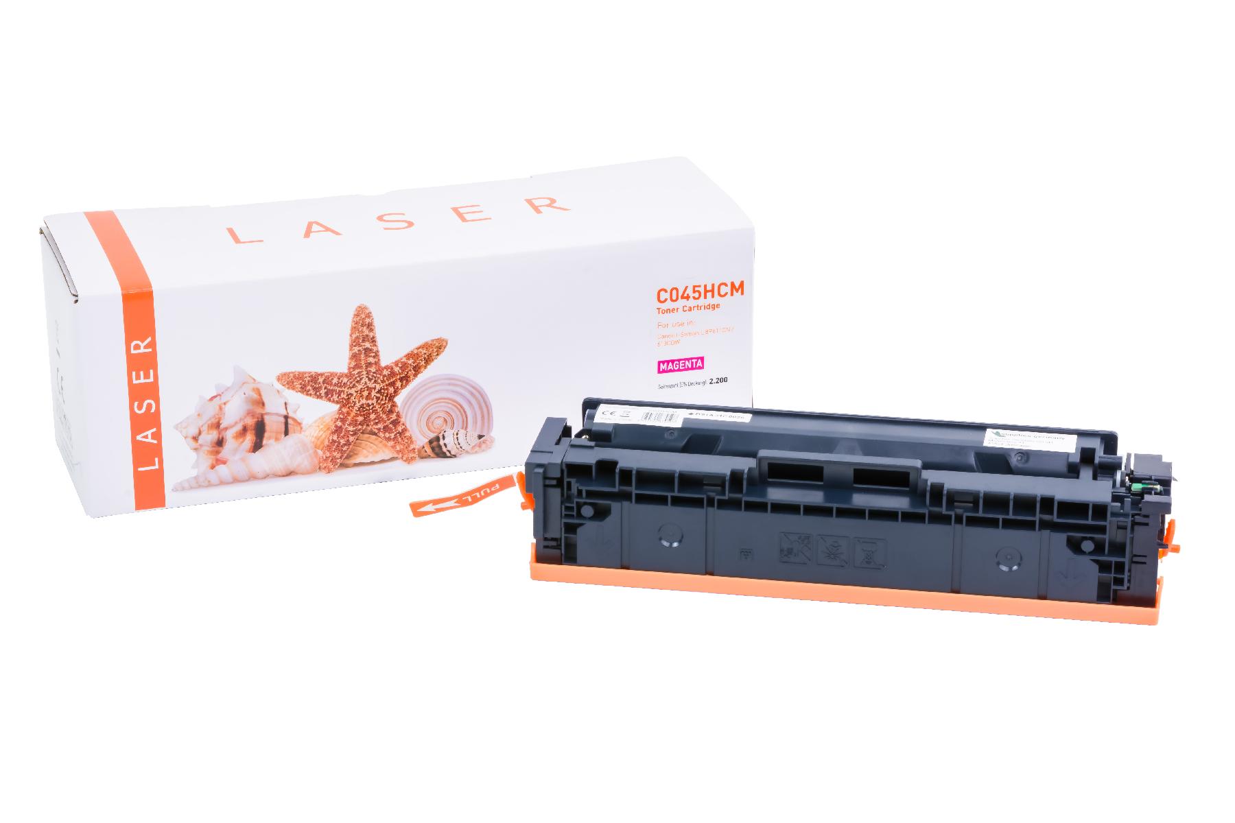 045HCCalternativ Toner magenta für Canon / 1244C002 / 2.200 Seiten 045HCCalternativ Toner magenta für Canon / 1244C002 / 2.200 Seiten