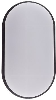 LED Wandleuchte "PALAU" IP54, 4000K, Oval, 10 Watt, 900 Lumen, Anthrazit