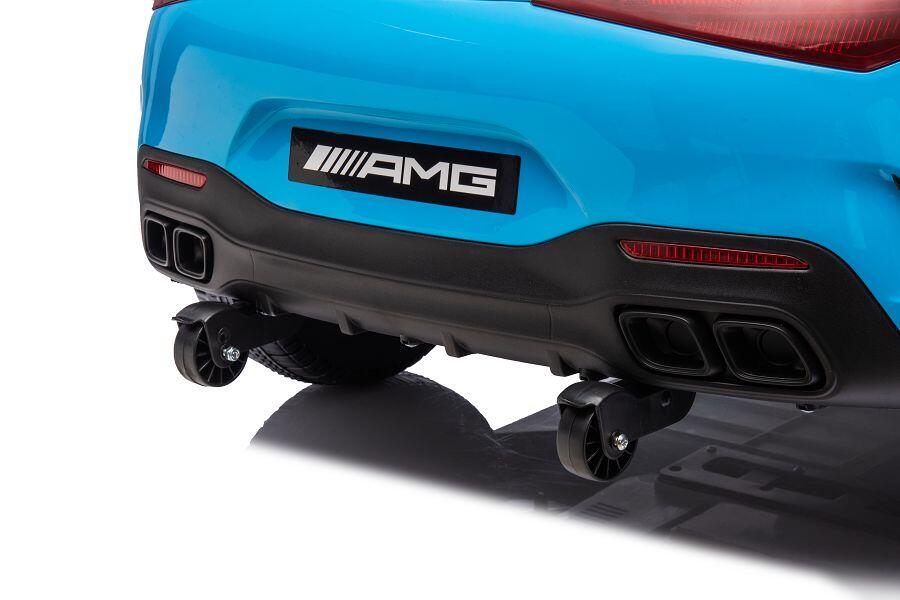Kinderfahrzeug Mercedes SL63 AMG - lackiert - blau