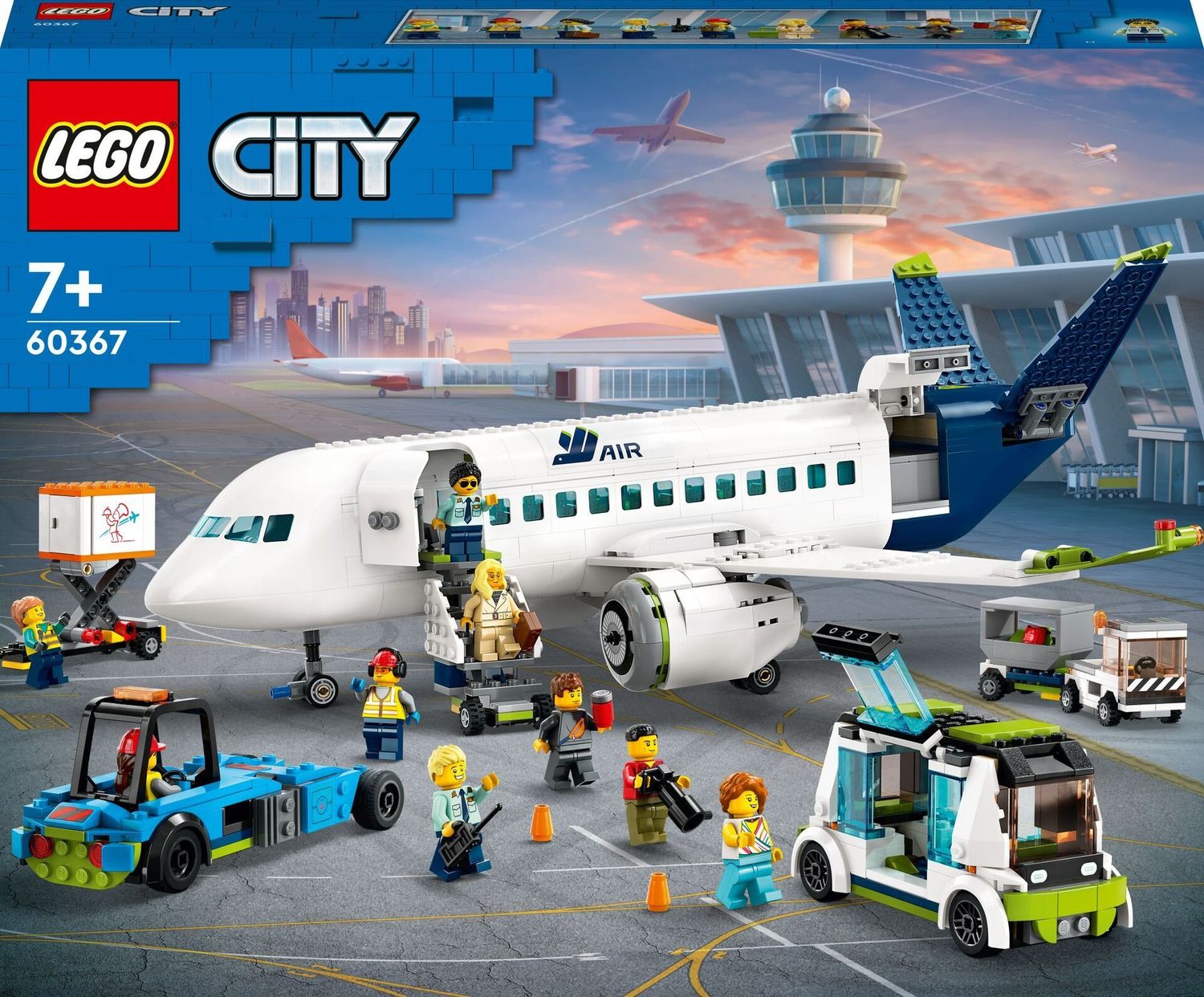LEGO® 60367 - City Passagierflugzeug (913 Teile)