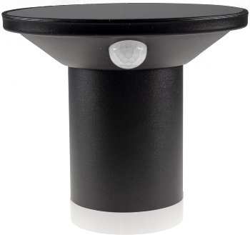 LED Solar Wandleuchte "SWL-AS500", IP44, warmweiß 3000K, PIR Sensor