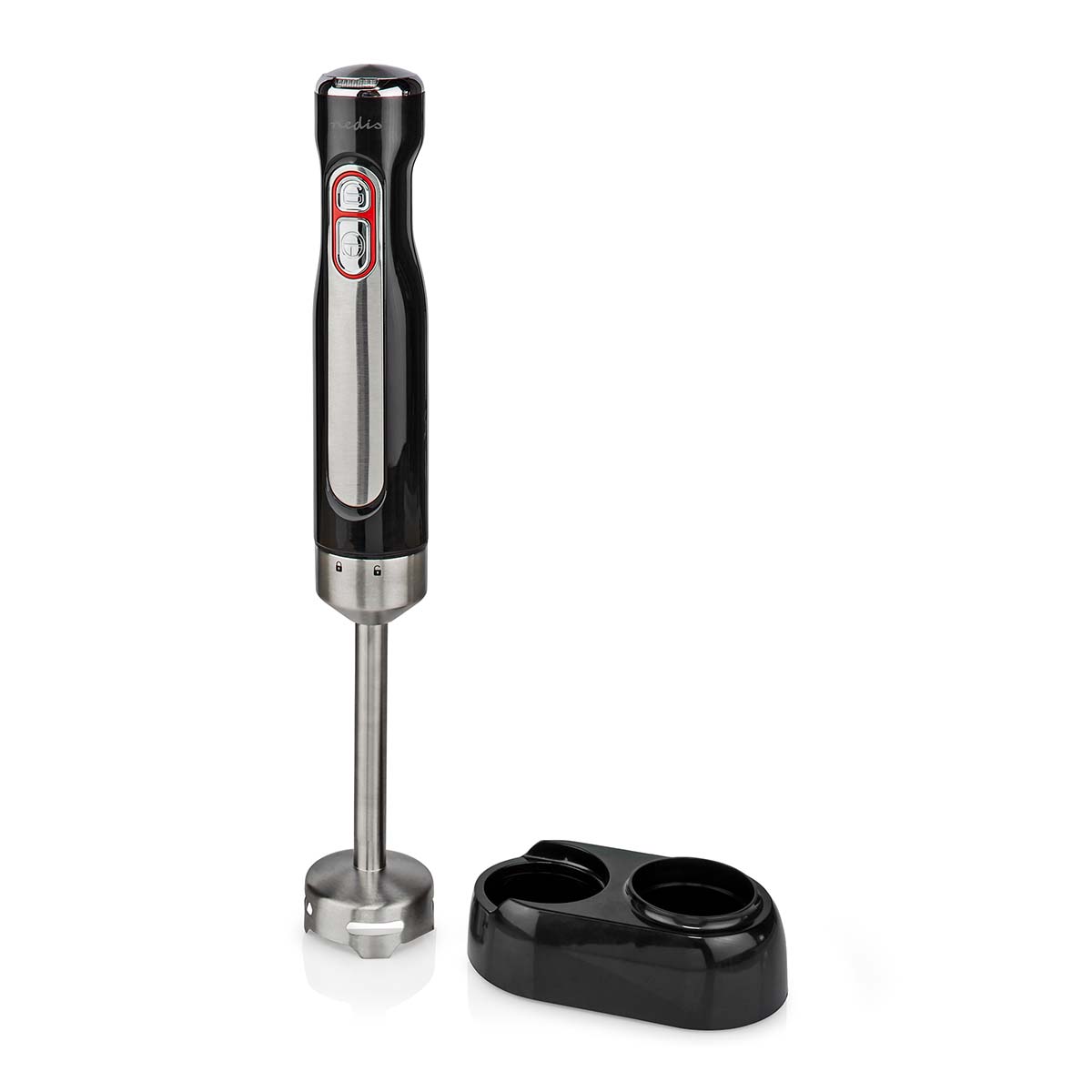 Stabmixer | 100 W | Geschindigkeitseinstellung: 1 Geschindigkeitsstufe | schwarz / Silber