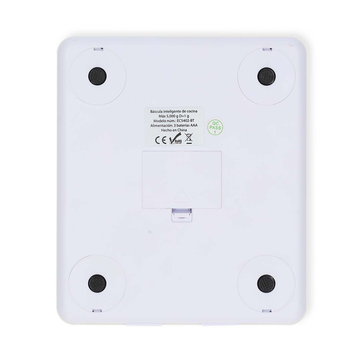 SmartLife Küchenwaage | Bluetooth | Glas / Kunststoff | Weiss