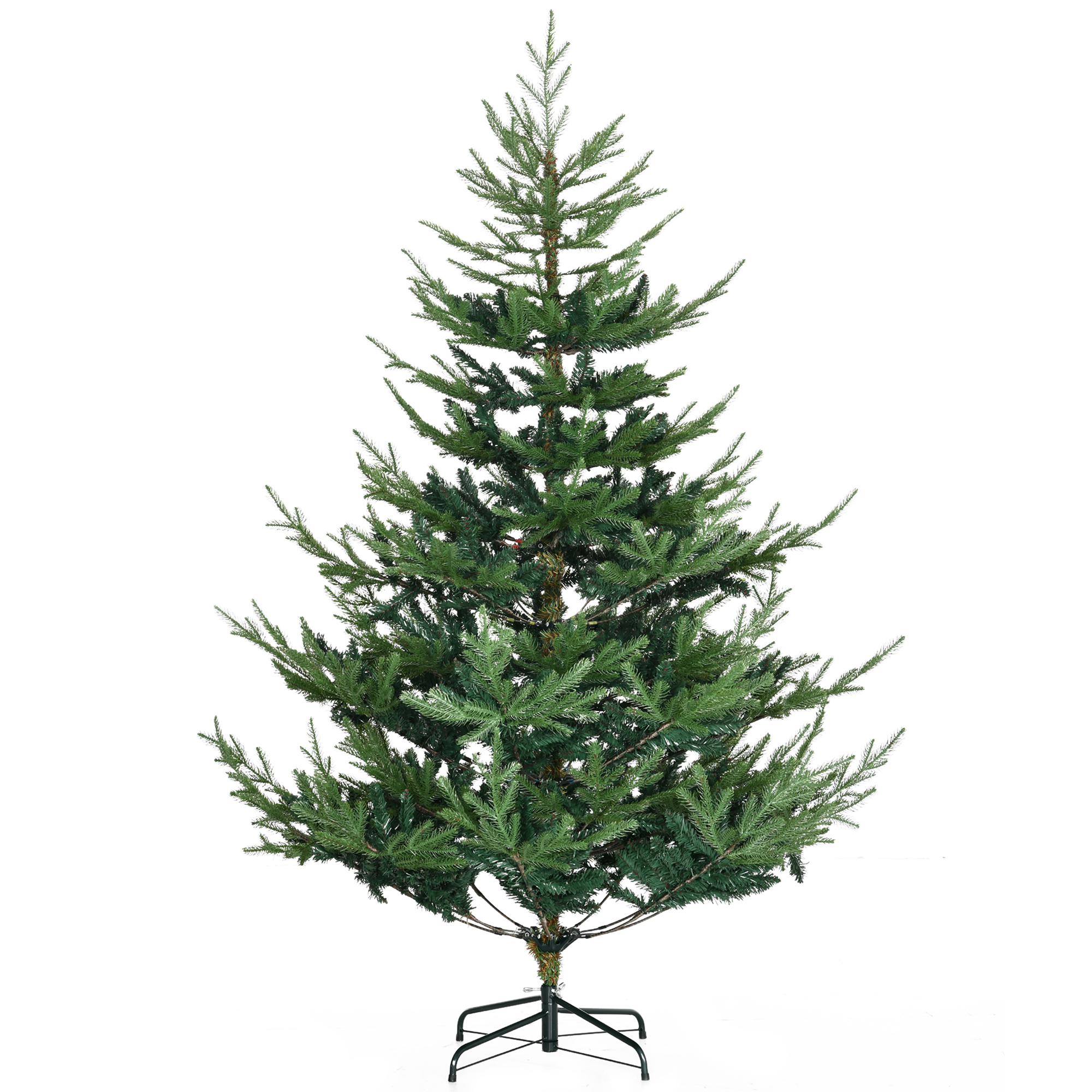 Künstlicher Weihnachtsbaum 180 cm Kieferbaum künstlich mit 795 Spitzen, klappbar Füße Stahlrahmen Künstlicher Weihnachtsbaum 180 cm Kieferbaum künstlich mit 795 Spitzen, klappbar Füße Stahlrahmen