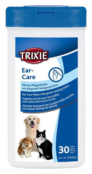 Trixie Ohrenpflege-Tücher, 30 Stück Trixie Ohrenpflege-Tücher, 30 Stück