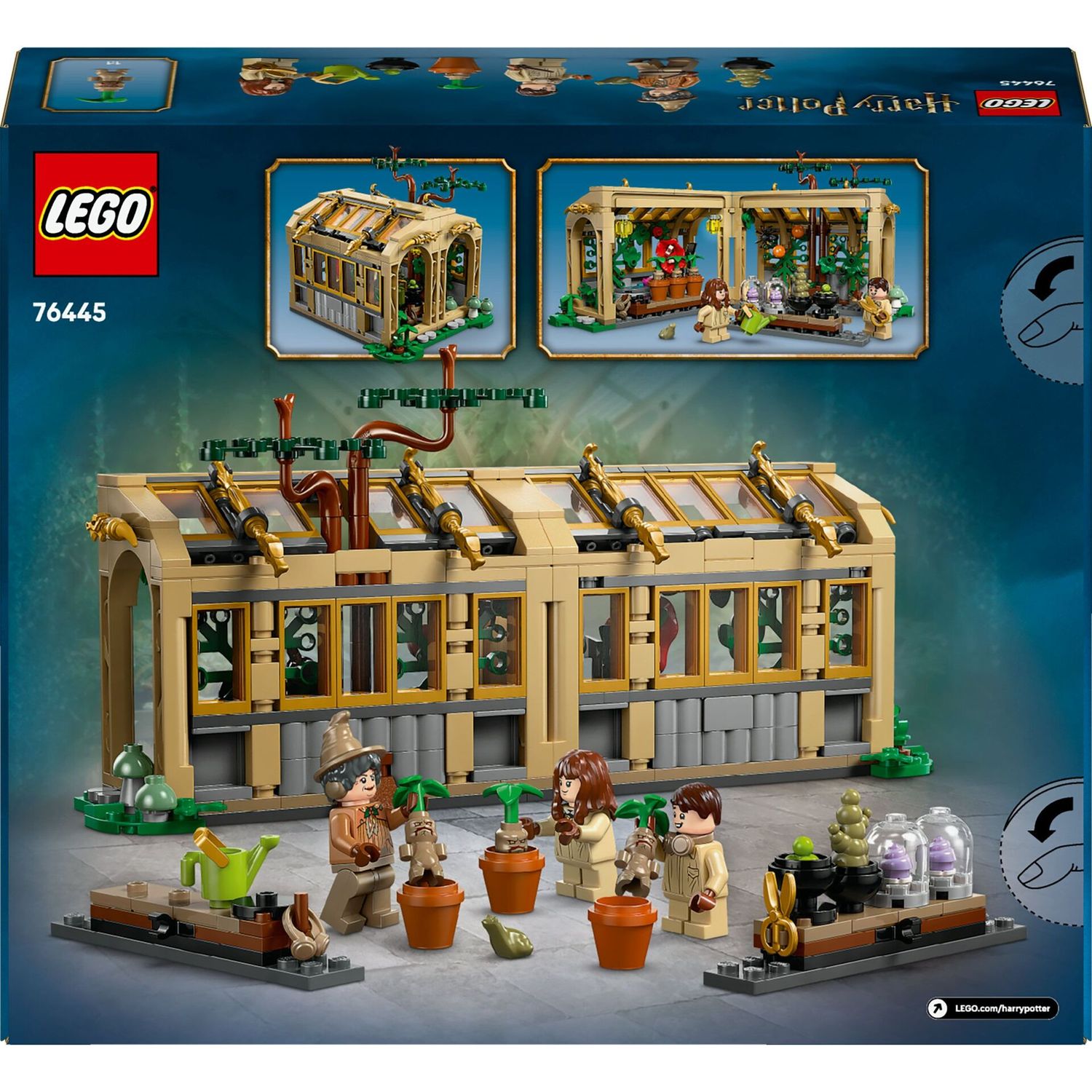 LEGO® 76445 - Harry Potter Schloss Hogwarts : Kräuterkundeunterricht (390 Teile)