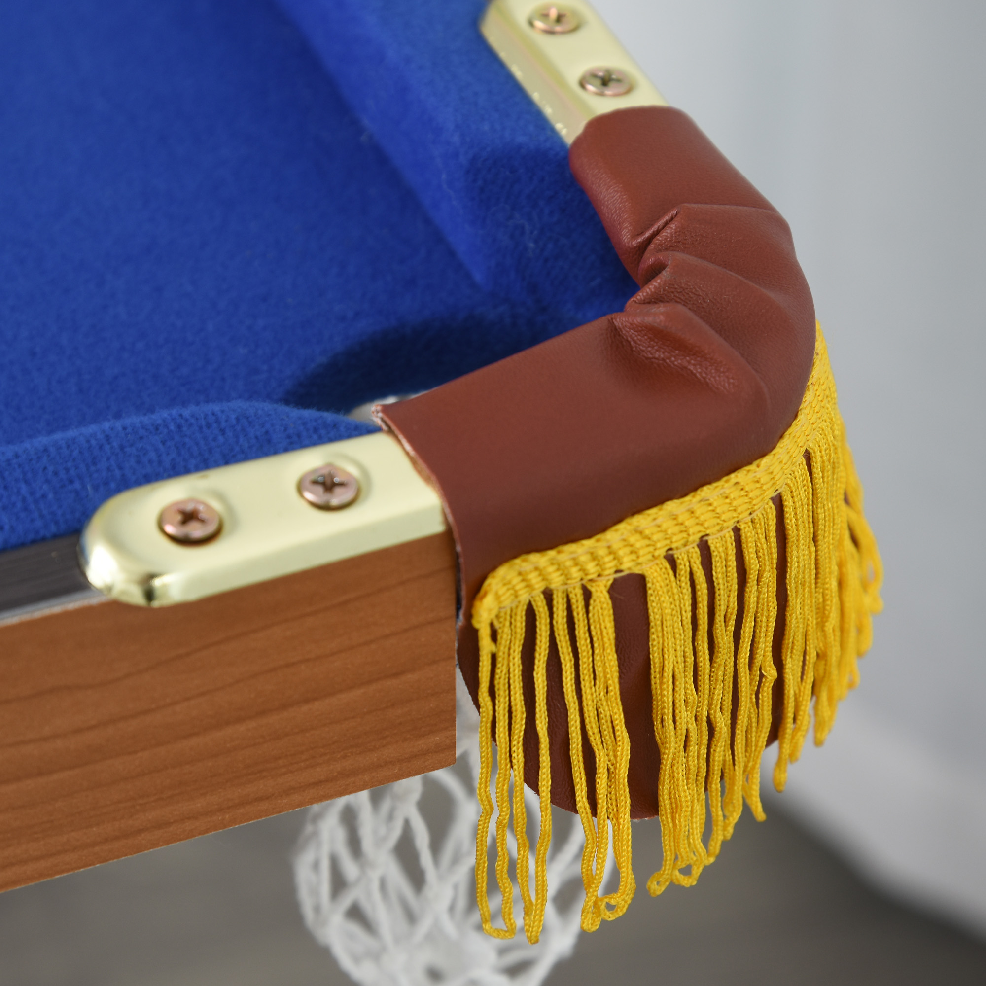 Billardtisch Klappbar Mini Billiard Tisch mit 2 Queues 16 Bällen Kreide Dreieck, Zubehör 140 x 63 x 75 cm