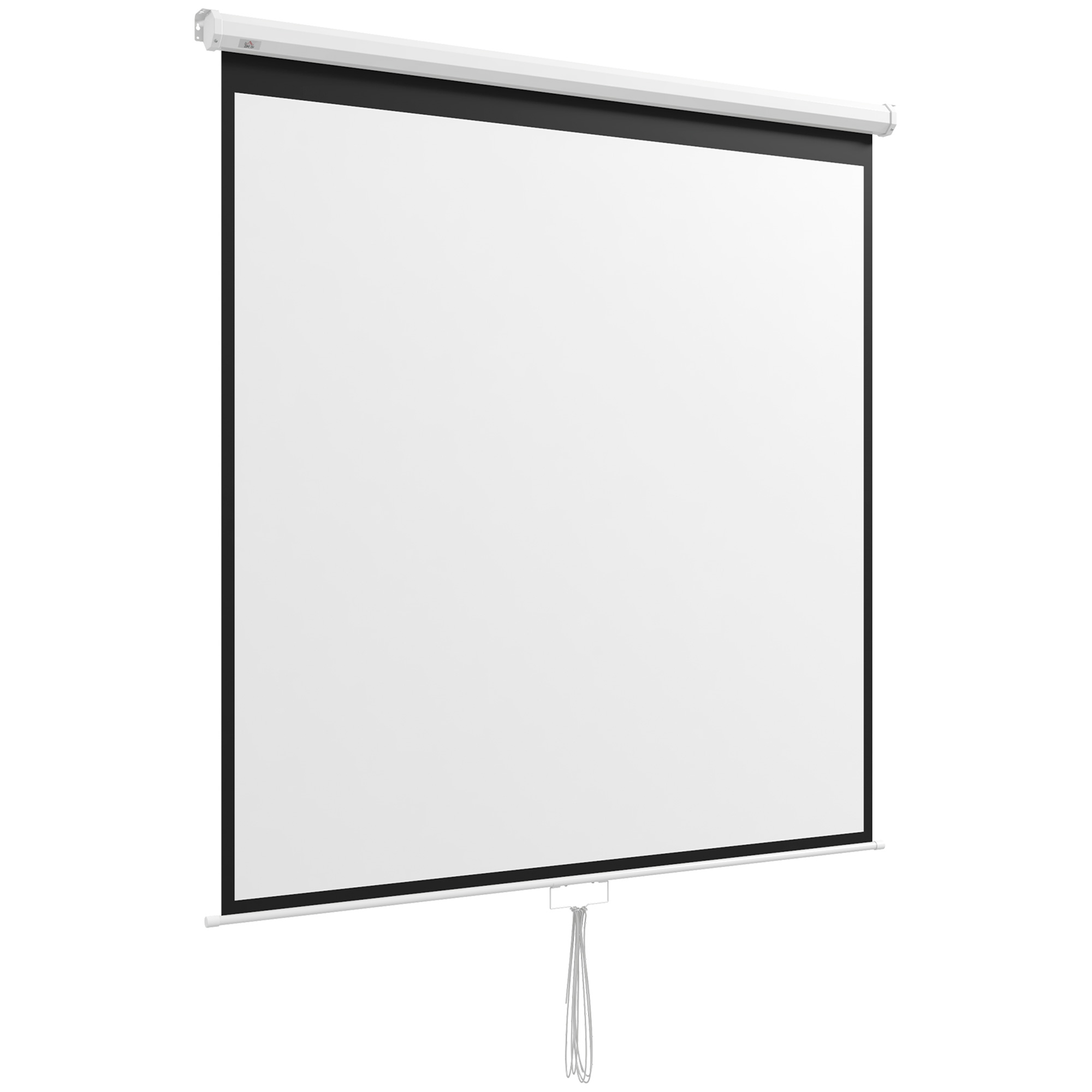 Beamer Leinwand 178 x 178 cm 99 Zoll 1:1 HD 4K Projektionsleinwand für Heimkino Büro-Präsentationen Beamer Leinwand 178 x 178 cm 99 Zoll 1:1 HD 4K Projektionsleinwand für Heimkino Büro-Präsentationen
