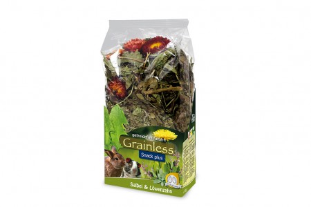 JR Grainless Plus Salbei & Löwenzahn 100g JR Grainless Plus Salbei & Löwenzahn 100g