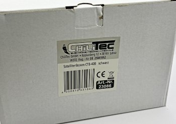 Satelliten Lautsprecher "CTB-40B" Paar, 40W, 8Ohm, 130x95x115mm, schwarz