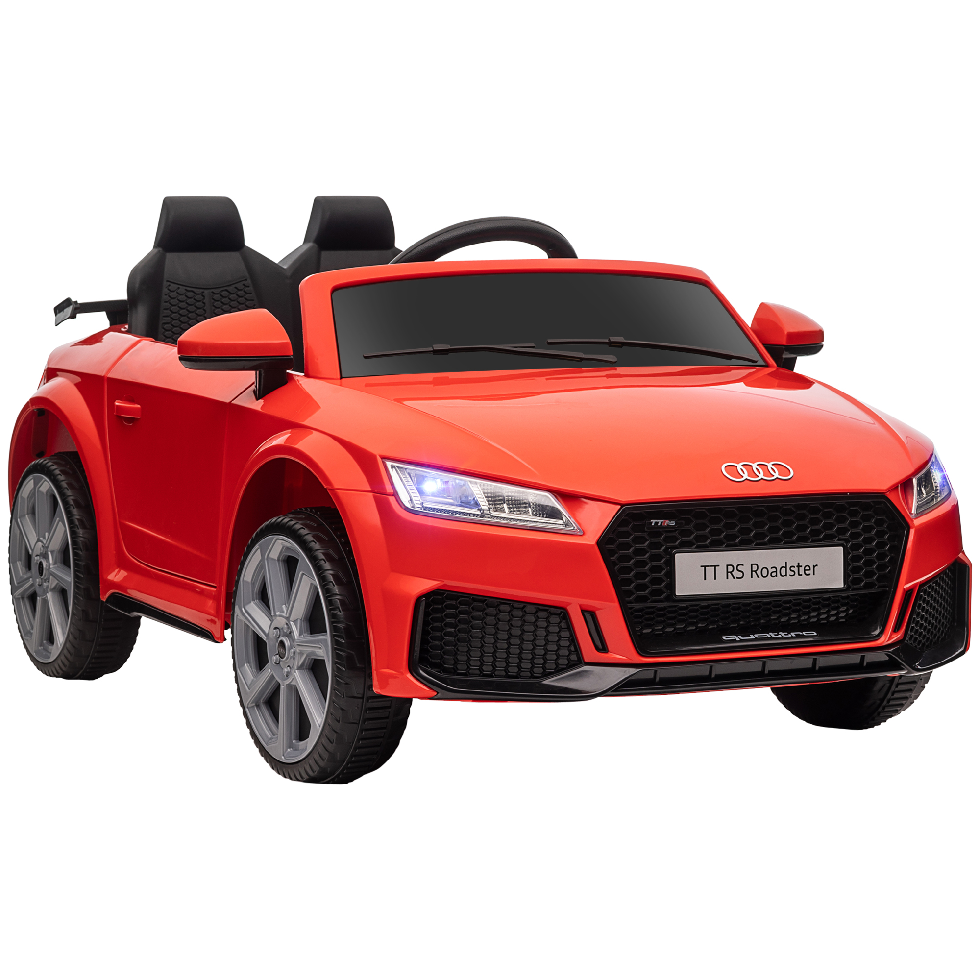 Kinderfahrzeug Audi 12V mit 2,4G Fernbedienung, Musik, Hupe, Elektrofahrzeug mit LED-Leuchte, USB/MP3-Anschluss, Rückwärtsfunktion, für Kinder 3-5 Jahre, rot Kinderfahrzeug Audi 12V mit 2,4G Fernbedienung, Musik, Hupe, Elektrofahrzeug mit LED-Leuchte, USB/MP3-Anschluss, Rückwärtsfunktion, für Kinder 3-5 Jahre, rot