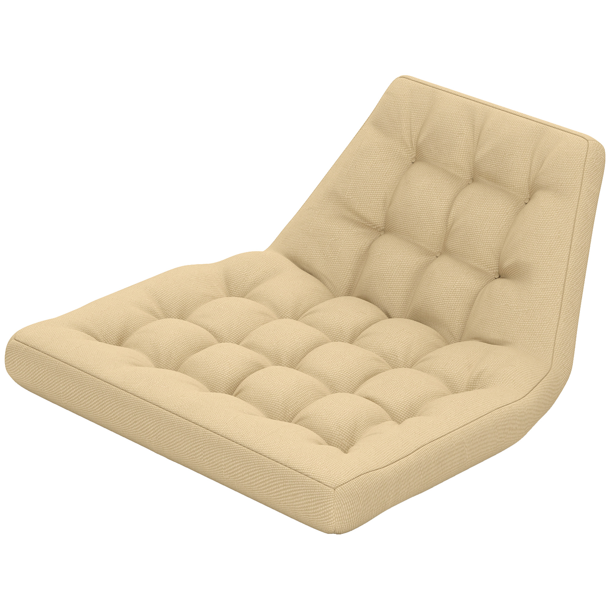 Sitzkissen, Außensitzkissen für Hängekorb und Schaukelstühle, Outdoor-Polsterkissen, Beige Sitzkissen, Außensitzkissen für Hängekorb und Schaukelstühle, Outdoor-Polsterkissen, Beige