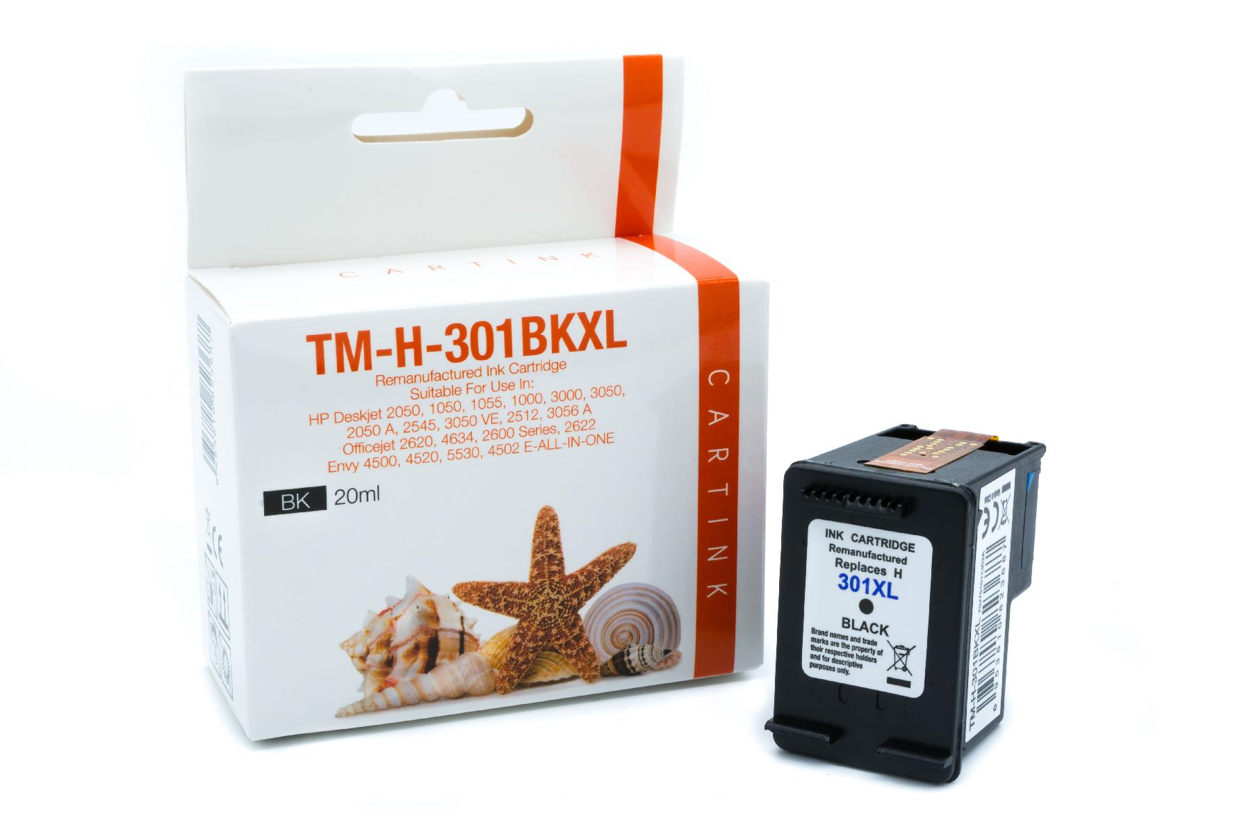 301BKXL Refill Tinte black für HP / CH563EE / 20 301BKXL Refill Tinte black für HP / CH563EE / 20