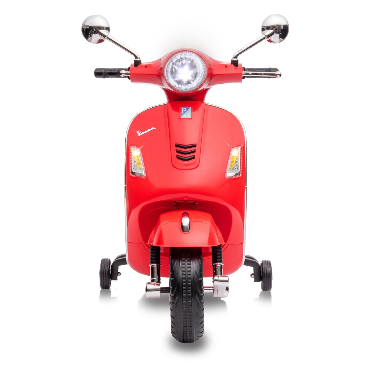 Kinderfahrzeug Vespa GTS 125 rot Li-Power 12.6