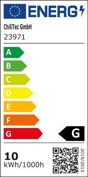 LED Unterbauleuchte "Comprido 600 CCT" / 230V, 60cm, IR-Sensor, 3000k - 6500k