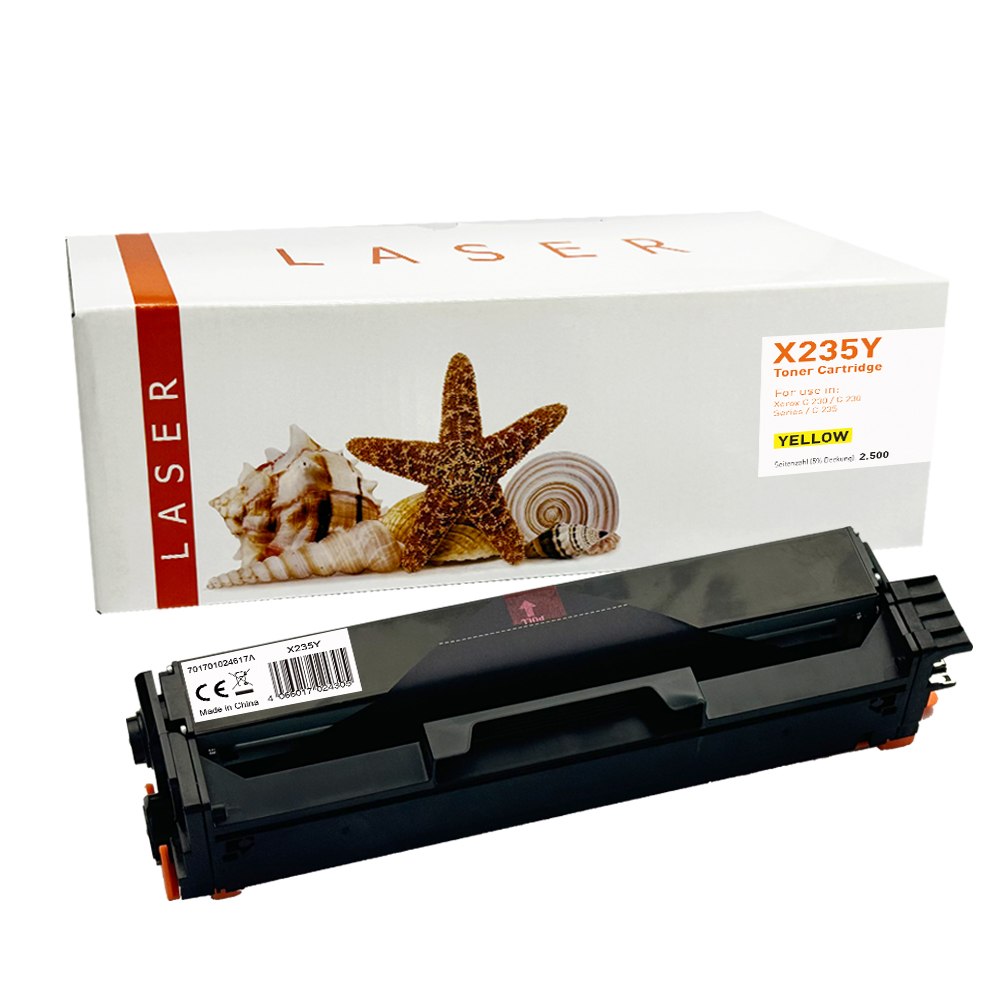 C235Y alternativ Toner gelb für Xerox / 6R04394 / 2.500 Seiten C235Y alternativ Toner gelb für Xerox / 6R04394 / 2.500 Seiten
