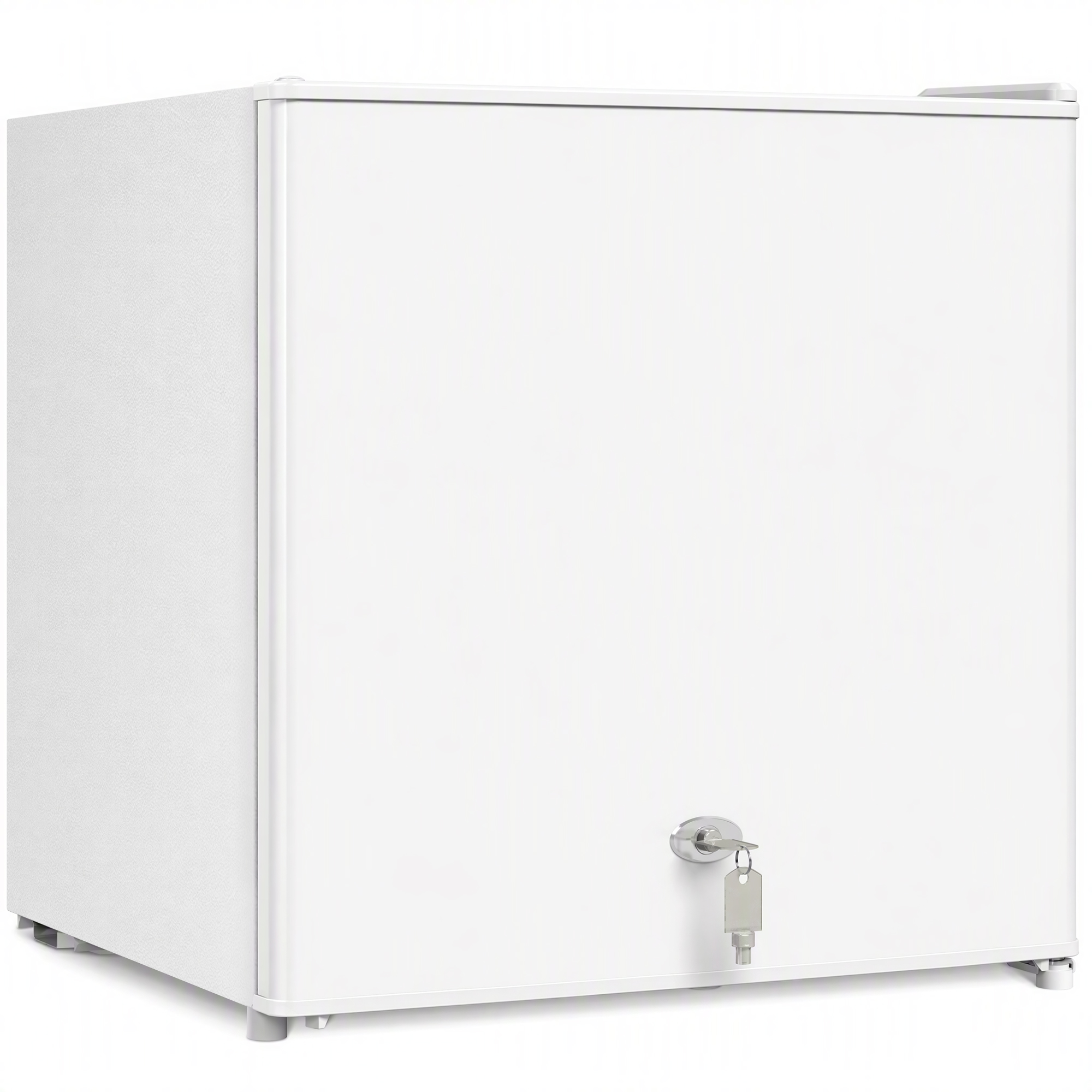 Mini-Gefrierschrank 35 L Gefrierbox elektrisch freistehend 161 W Mini Gefriertruhe 47 x 44,2 x 48,8 cm Weiß